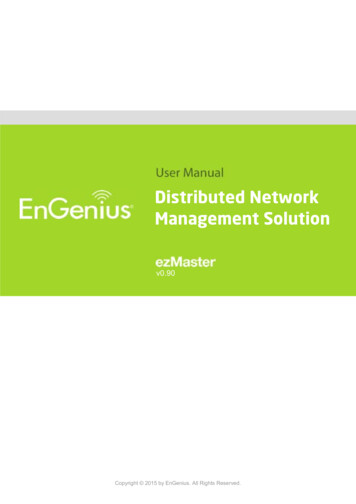 Distributed Network Management Solution - EnGenius Tech