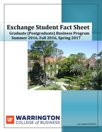 MIB Exchange Student Fact Sheet - Iro.sabanciuniv.edu