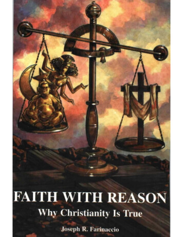 FAITH WITH REASON - NTSLibrary