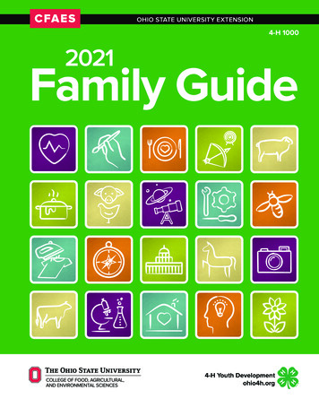 2021 Family Guide - Ohio 4-H