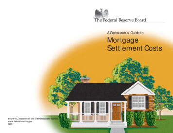 A Consumer's Guide To Mortgage Settlement Costs - Nations Lending