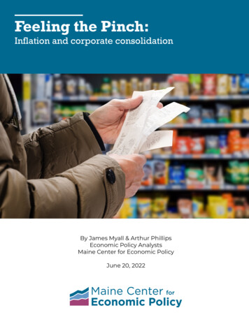 Inflation And Corporate Consolidation