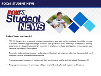 Current & Standard Banner Ads FOX61 STUDENT NEWS