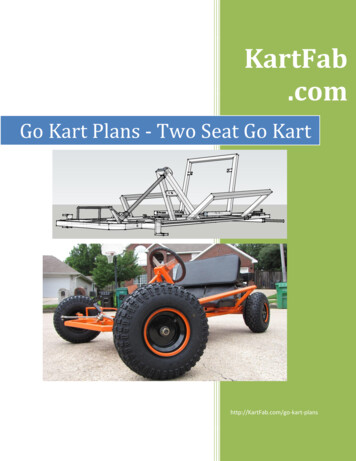 Go Kart Plans - Two Seat Go Kart - KartFab 