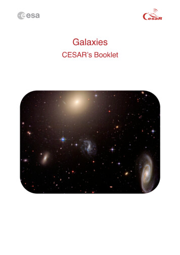 Galaxies - CESAR / ESA