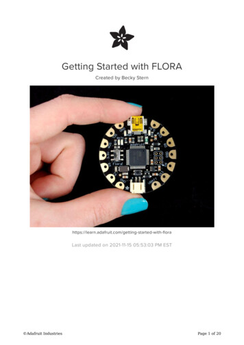 Getting Started With FLORA - Adafruit Industries