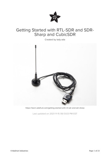 Getting Started With RTL-SDR And SDR- Sharp And CubicSDR