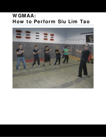 WGMAA: How To Perform Siu Lim Tao - Garrett 