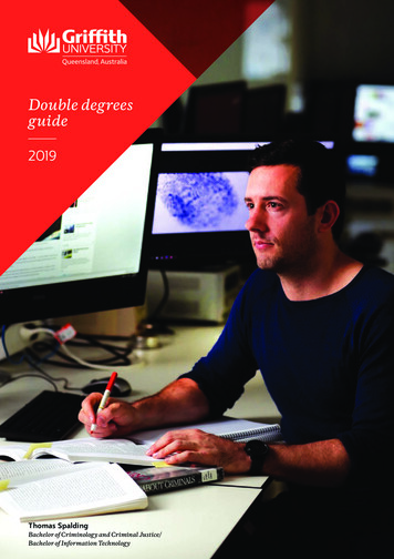 Double Degrees Guide - Griffith University