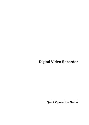 Digital Video Recorder - Huntcctv 