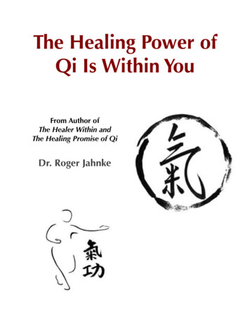 The Healing Power Of Qi Is Within You