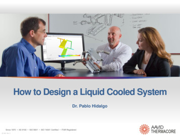 How To Design A Liquid Cooled System - SEMI-THERM