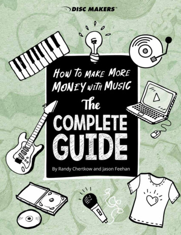 HOW TO MAKE MORE MONEY WITH MUSIC - Disc Makers
