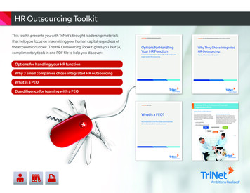 TriNet HR Outsourcing Toolkit - NoMoreHRproblems