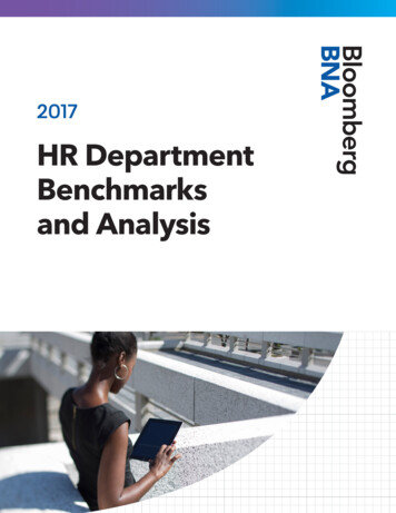 HR Department Benchmarks And Analysis - Employer's Guardian