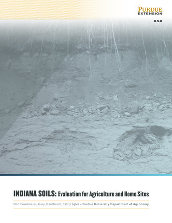 Soils Field Book – Purdue Extension Publication AY-362-W