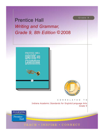 Prentice Hall Grade 9 - Assets.pearsonschool 