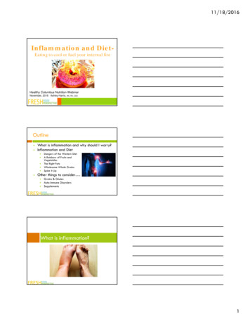 Inflammation And Diet-