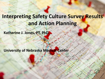 Interpreting Safety Culture Survey Results And Action Planning