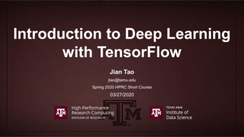 Introduction To Deep Learning With TensorFlow