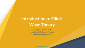 Wave Theory Introduction To Elliott