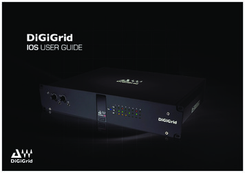 DiGiGrid IOS User Guide - Waves Audio