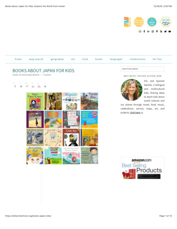 BOOKS ABOUT JAPAN FOR KIDS Search This Website