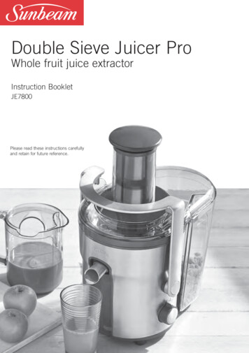Whole Fruit Juice Extractor