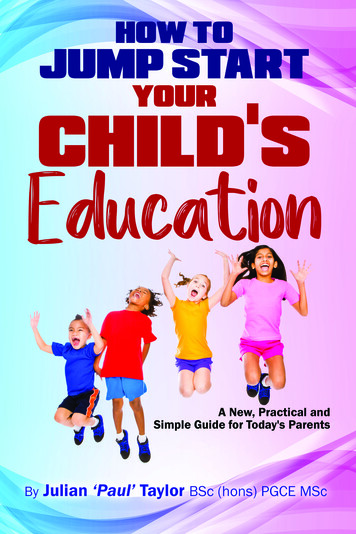 How To Jumpstart Your Child’s Education