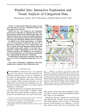 Transactions On Visualization And Computer Graphics, Vol. 12, No. 4 .