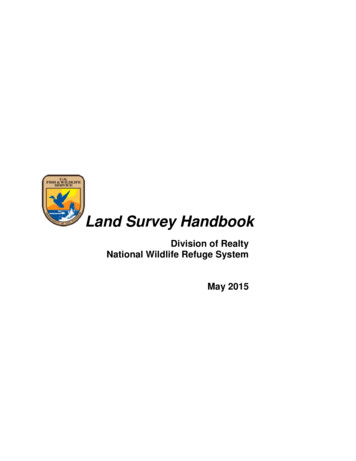Land Survey Handbook - FWS