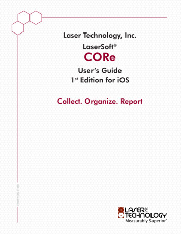LTI LaserSoft CORe - Lasertech 
