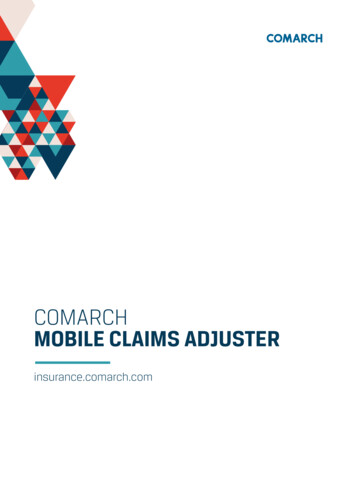 Comarch Mobile Claims Adjuster