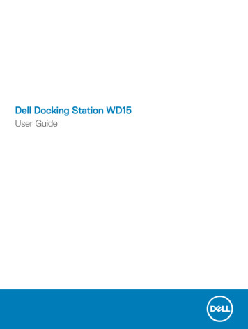 Dell Docking Station WD15 User Guide
