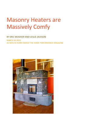 Masonry Heaters Are Massively Comfy