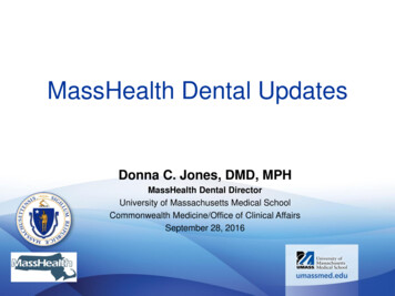 MassHealth Dental Updates