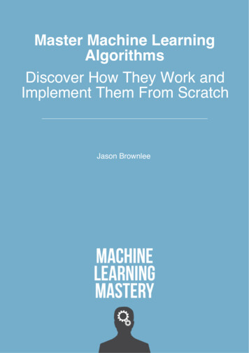 Master Machine Learning Algo From Scratch - WordPress 