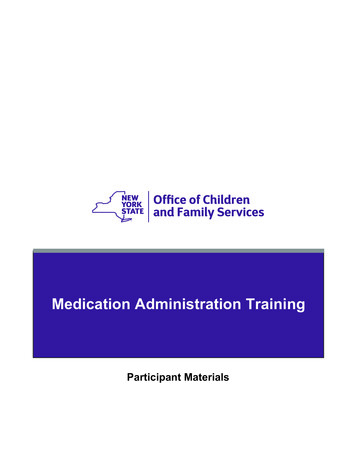 Medication Administration Training
