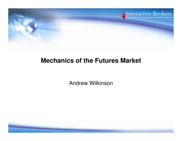 Mechanics Of The Futures Market - Interactive Brokers