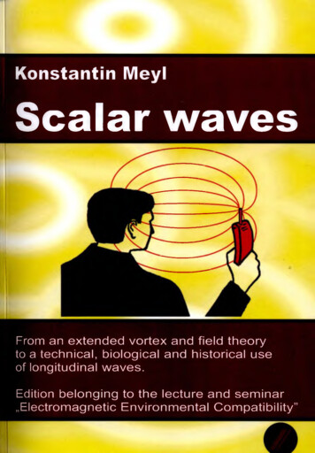 Konstantin Meyl Scalar Waves