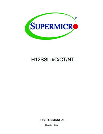 H12SSL-i/C/CT/NT - Supermicro