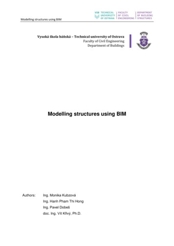 Modelling Structures Using BIM