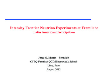 Intensity Frontier Neutrino Experiments At Fermilab