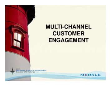 MULTI-CHANNEL CUSTOMER ENGAGEMENT - Merkle Inc.