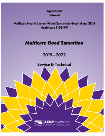 2019 - 2022 Service & Technical - SEIU Healthcare 1199NW