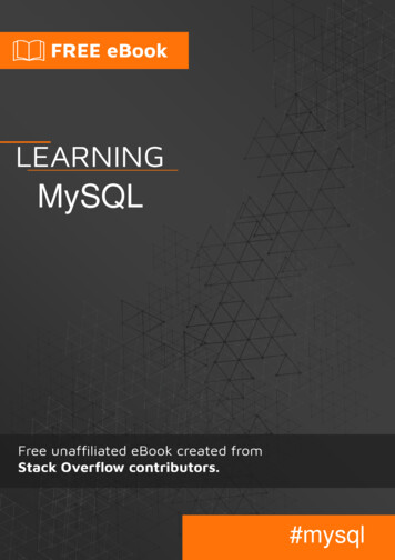 MySQL - Riptutorial 