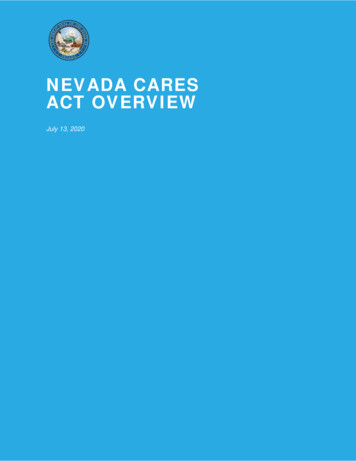 Nevada CARES Act Overview