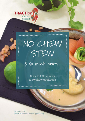 No Chew Recipe Book - VisitScotland