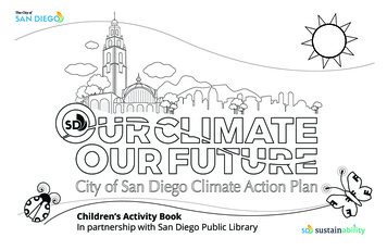 Children’s Activity Book In Partnership With San Diego .