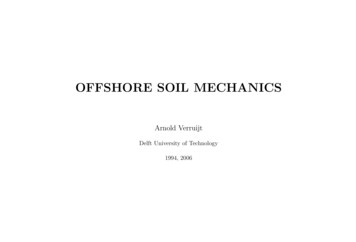 OFFSHORE SOIL MECHANICS - Geo.verruijt 
